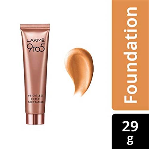 LAKME 9TO5 MOUSSE FOUNDATION CARAMEL